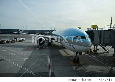 等待離境的飛機 113187315