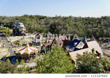 Overlooking Witch Valley at Ghibli Park 113187668