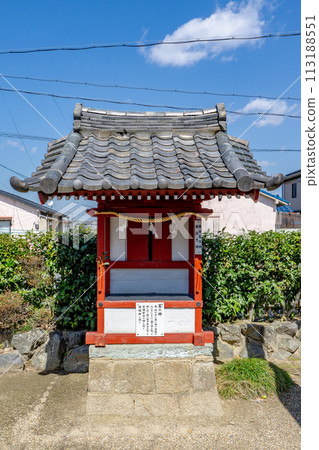 Kasuga Shrine in Yawata Nishijima, Yawata City, Kyoto Prefecture, the Gods of Suwa (Suwa Okami, Toyouke Okami) 113188551