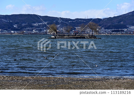 諏訪湖風景 諏訪湖風景 113189216