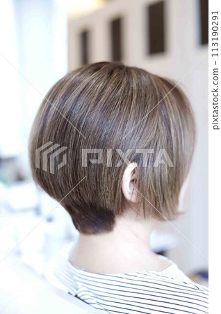 短夫人高光澤灰色！ 113190291