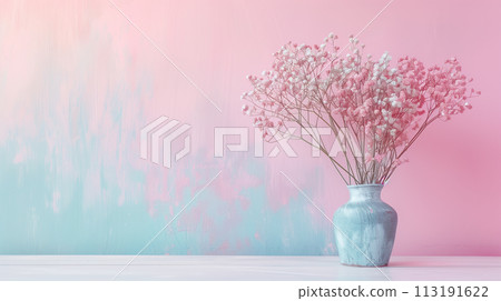 花背景素材（生成AI） 113191622