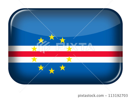 Cape Verde web icon button 113192703