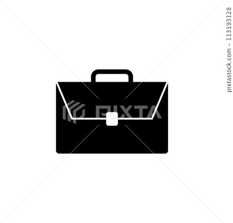 Briefcase Flat Vector Icon 113193128