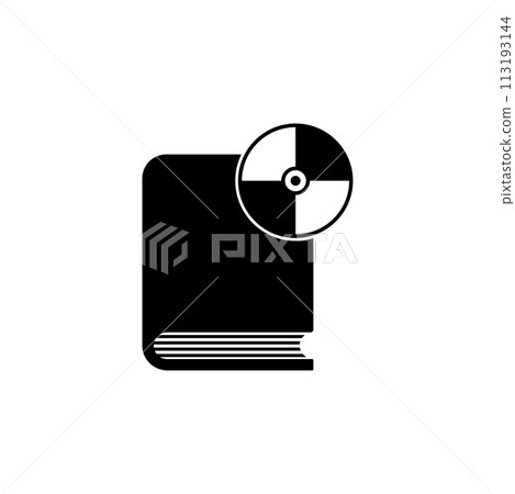 CD DVD Box Flat Vector Icon CD DVD Box Flat Vector Icon 113193144