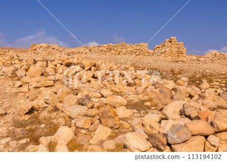 Ruins of crusaders Shobak Castle, Jordan 113194102