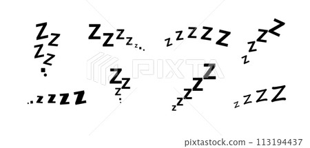 Zzz bed sleep snore icons snooze nap Z sound . Sleepy yawn or insomnia sleeper alarm clock Zzz line icons of goodnight deep sleep, bored or tired Zzz bed sleep snore icons snooze nap Z sound . Sleepy yawn or insomnia sleeper alarm clock Zzz line icons of goodnight deep sleep, bored or tired 113194437