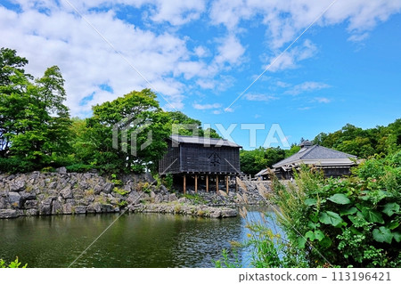 北海道先鋒村漁村地區風景 113196421