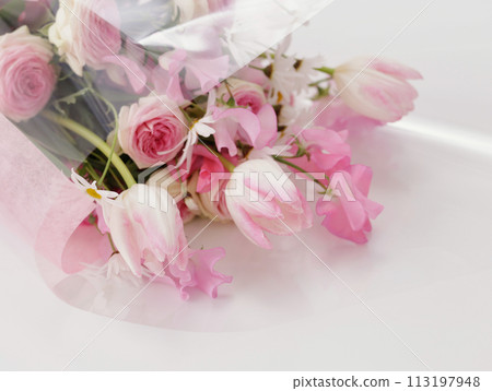 粉色花束 113197948