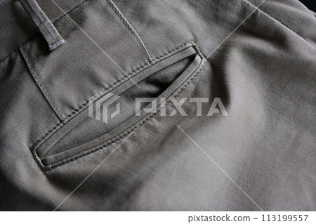 Chino pants pocket Chino pants pocket 113199557