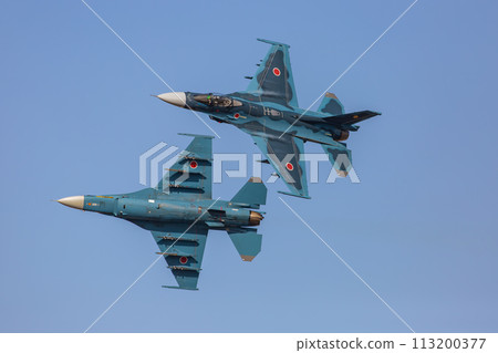 fighter plane flying in the sky fighter plane flying in the sky 113200377