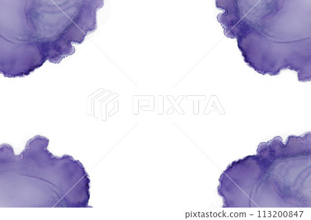 Vivid watercolors, alcohol inks, fantastic 113200847