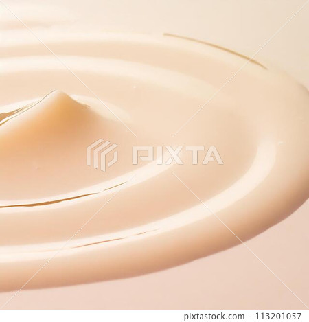 Close-up of smooth and creamy ripples_AI generated image 113201057
