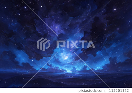 The brilliance of stars blooming in the silence of space: An ensemble of lights that colors a magical night AI-generated 51 The brilliance of stars blooming in the silence of space: An ensemble of lights that colors a magical night AI-generated 51 113201522