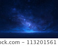 寂靜太空中綻放的星光：為幻夜著色的光之集合 AI 生成 85 113201561