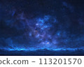 寂靜的太空中綻放的星光：為幻夜著色的光合人工智慧生成94 113201570