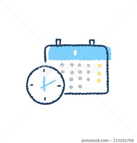 Watch and calendar 113202706