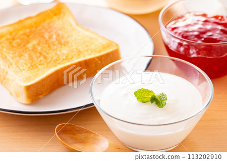 eat yogurt for breakfast eat yogurt for breakfast 113202910