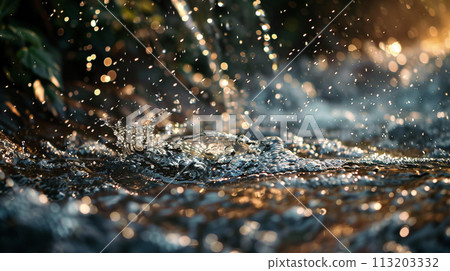 動水和水面AI生成影像的表達 動水和水面AI生成影像的表達 113203332