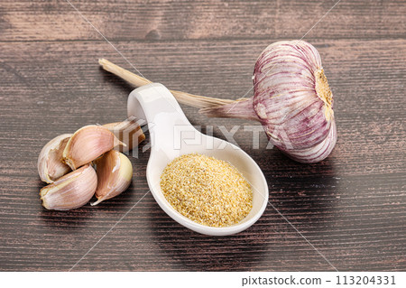 Dry granulated garlic aroma seasoning Dry granulated garlic aroma seasoning 113204331