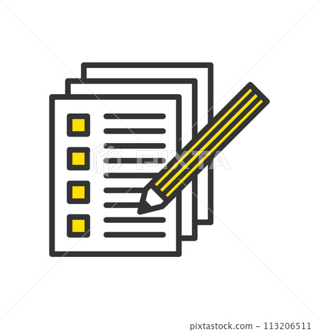 鉛筆和申請表 113206511