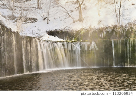 Shiraito Falls in the cold winter (Karuizawa Town) Shiraito Falls in the cold winter (Karuizawa Town) 113206934
