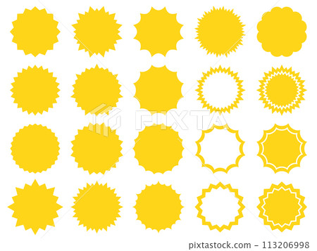 Yellow jagged frameset Yellow jagged frameset 113206998