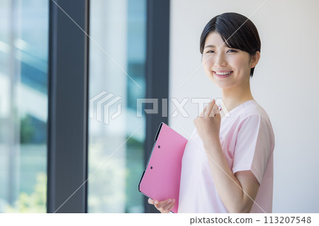 Medical female nurse portrait photography cooperation "LINK FOREST" Medical female nurse portrait photography cooperation "LINK FOREST" 113207548