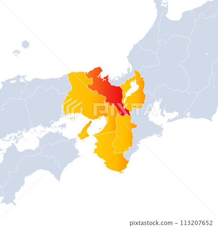 京都府地圖和關西地區 京都府地圖和關西地區 113207652