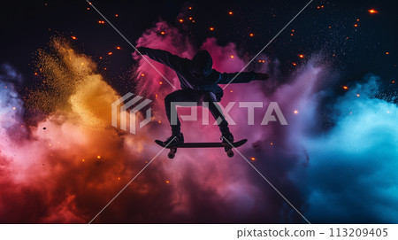 skateboard  113209405