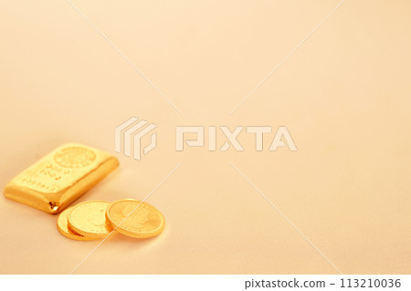 Gold coins, a physical asset with their beautiful shine, are becoming increasingly popular. 113210036