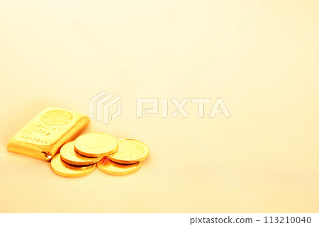 Gold coins, a physical asset with their beautiful shine, are becoming increasingly popular. 113210040