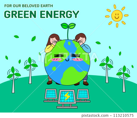 Poster Design - Green Energy - Environmental Poster Poster Design - Green Energy - Environmental Poster 113210575