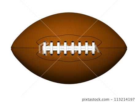 american football ball 113214197
