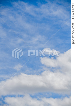 Blue sky and white clouds copy space Blue sky and white clouds copy space 113214299