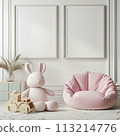 white rabbits in room 113214776