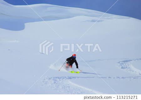 Backcountry skiing 113215271