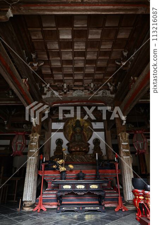 Buddha hall of Ankokuji Temple, Mt. Keitoku 113216087