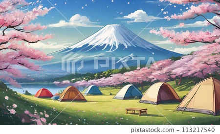 富士山(春天) 富士山(春天) 113217540