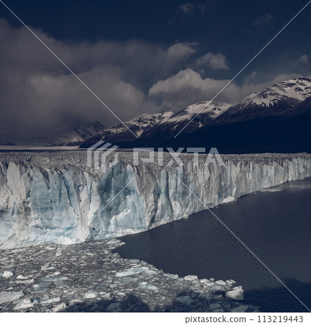 Perito Moreno Glacier, Los Glaciares National Park, Santa Cruz Province, Patagonia Argentina. Perito Moreno Glacier, Los Glaciares National Park, Santa Cruz Province, Patagonia Argentina. 113219443