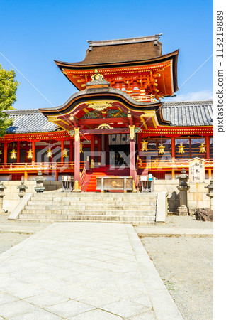 京都府八幡市八幡高坊的石清水八幡神社塔門(國寶) 京都府八幡市八幡高坊的石清水八幡神社塔門(國寶) 113219889
