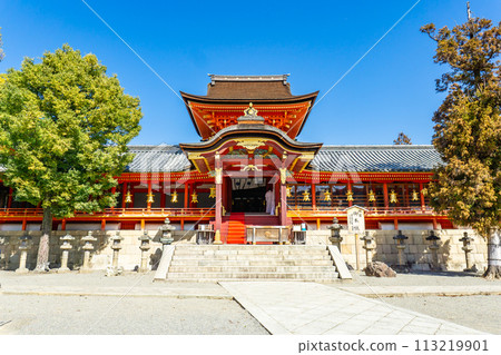 京都府八幡市八幡高坊的石清水八幡神社塔門（國寶） 113219901
