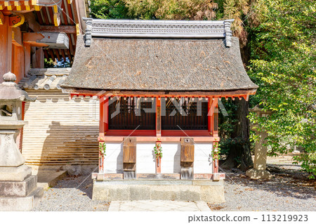 Iwashimizu Hachimangu Shrine, Yawata Takabo, Yawata City, Kyoto Prefecture, sub-shrines: Takida Shrine and Kifune Shrine Iwashimizu Hachimangu Shrine, Yawata Takabo, Yawata City, Kyoto Prefecture, sub-shrines: Takida Shrine and Kifune Shrine 113219923