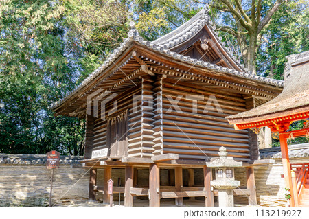 石清水八幡宮、京都府八幡市八幡高坊、戶倉（寶庫） 113219927