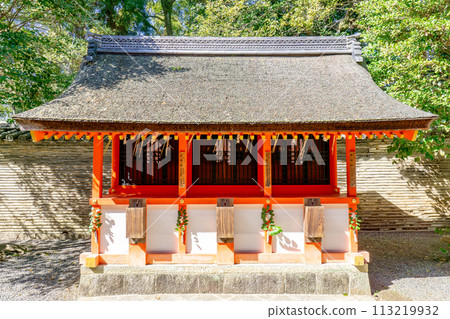 Iwashimizu Hachimangu Shrine in Yawata Takabo, Yawata City, Kyoto Prefecture, subsidiary shrines: Ikuta Shrine, Hirota Shrine, Nagata Shrine 113219932