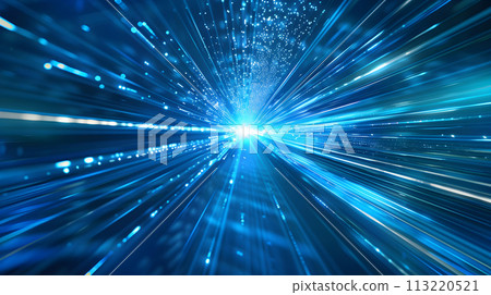 abstract speed motion on the road with high speed technology concept background 113220521