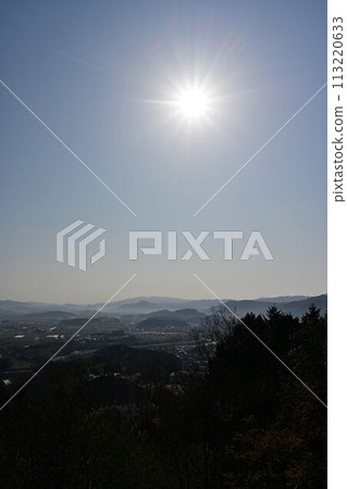 Tamba Sasayama in spring when cherry blossoms bloom Tamba Sasayama in spring when cherry blossoms bloom 113220633