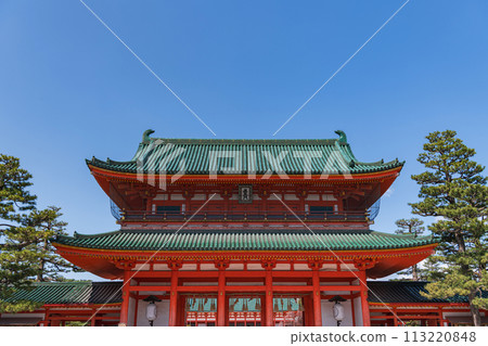 Otenmon Gate of Heian Shrine, Kyoto 113220848