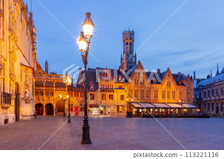 Burg Square in Bruges, Belgium 113221116