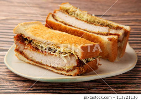 炸肉排沙 113221136